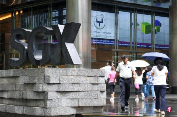Singapore stock market opened on Wednesday and fell 0.41%