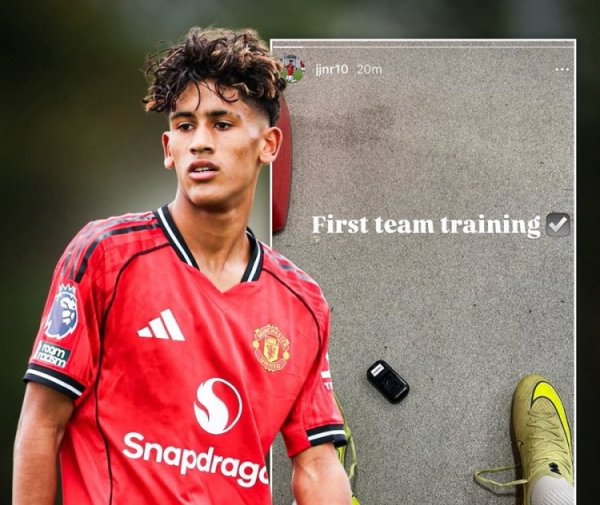 Romano: Manchester United promotes 15-year-old forward JJ Gabriel to first team training